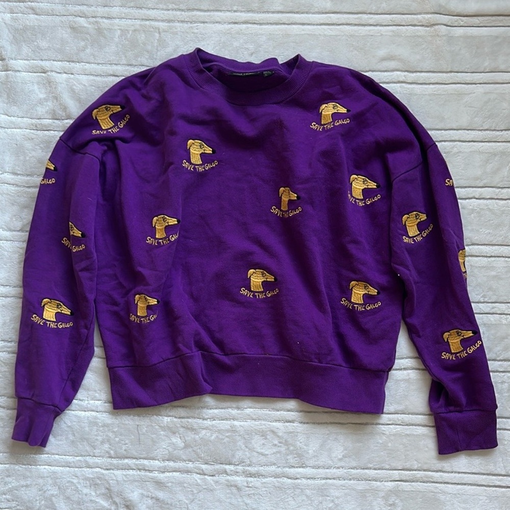 Save the galgo sweatshirt mini rodini